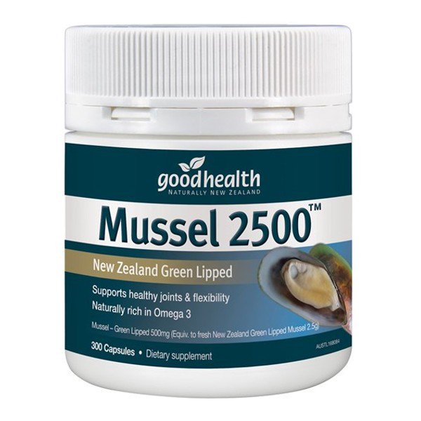 Good Health Mussel 2500 300 Capsules